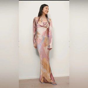 Chic Pastel Maxi Dress